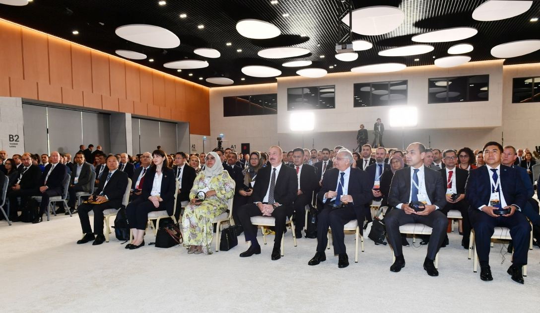 Prezident İlham Əliyev Zəngilanda 2-ci Azərbaycan Milli Şəhərsalma Forumunda çıxış edib (FOTO) (YENİLƏNİB)