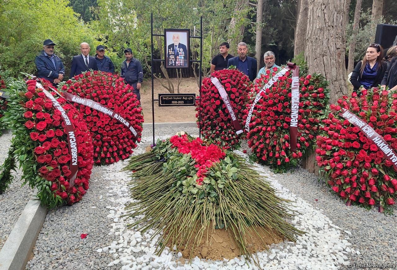 Xoşbəxt Yusifzadə dəfn olundu (FOTO)