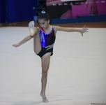 Bədii gimnastika üzrə 28-ci Bakı çempionatına start verilib (FOTO)
