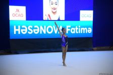 Bədii gimnastika üzrə 28-ci Bakı çempionatına start verilib (FOTO)