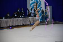 Bədii gimnastika üzrə 28-ci Bakı çempionatına start verilib (FOTO)