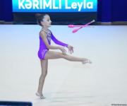 Bədii gimnastika üzrə 28-ci Bakı çempionatına start verilib (FOTO)