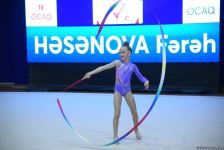 Bədii gimnastika üzrə 28-ci Bakı çempionatına start verilib (FOTO)