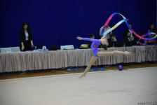 Bədii gimnastika üzrə 28-ci Bakı çempionatına start verilib (FOTO)