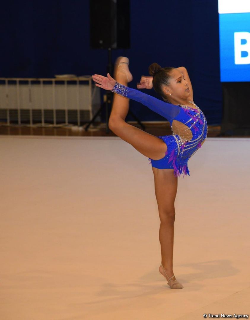 Bədii gimnastika üzrə 28-ci Bakı çempionatına start verilib (FOTO)