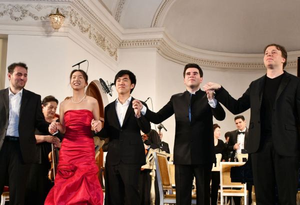 Filarmoniyada “Dünya konsertləri turnesi” çərçivəsində Sergey Raxmaninovun 150 illik yubileyinə həsr olunmuş konsert keçirilib (FOTO)