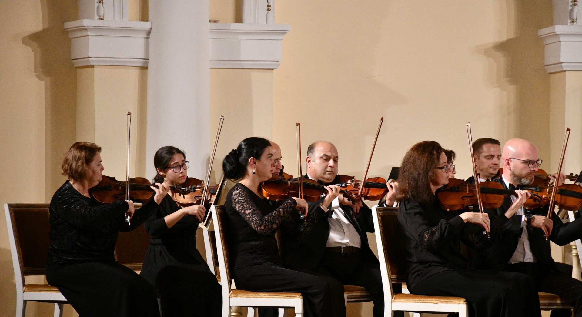 Filarmoniyada “Dünya konsertləri turnesi” çərçivəsində Sergey Raxmaninovun 150 illik yubileyinə həsr olunmuş konsert keçirilib (FOTO)