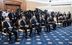 Prezident İlham Əliyev Bişkekdə Prezident Şavkat Mirziyoyevin təltifolunma mərasimində iştirak edib (YENİLƏNİB) (FOTO/VİDEO)