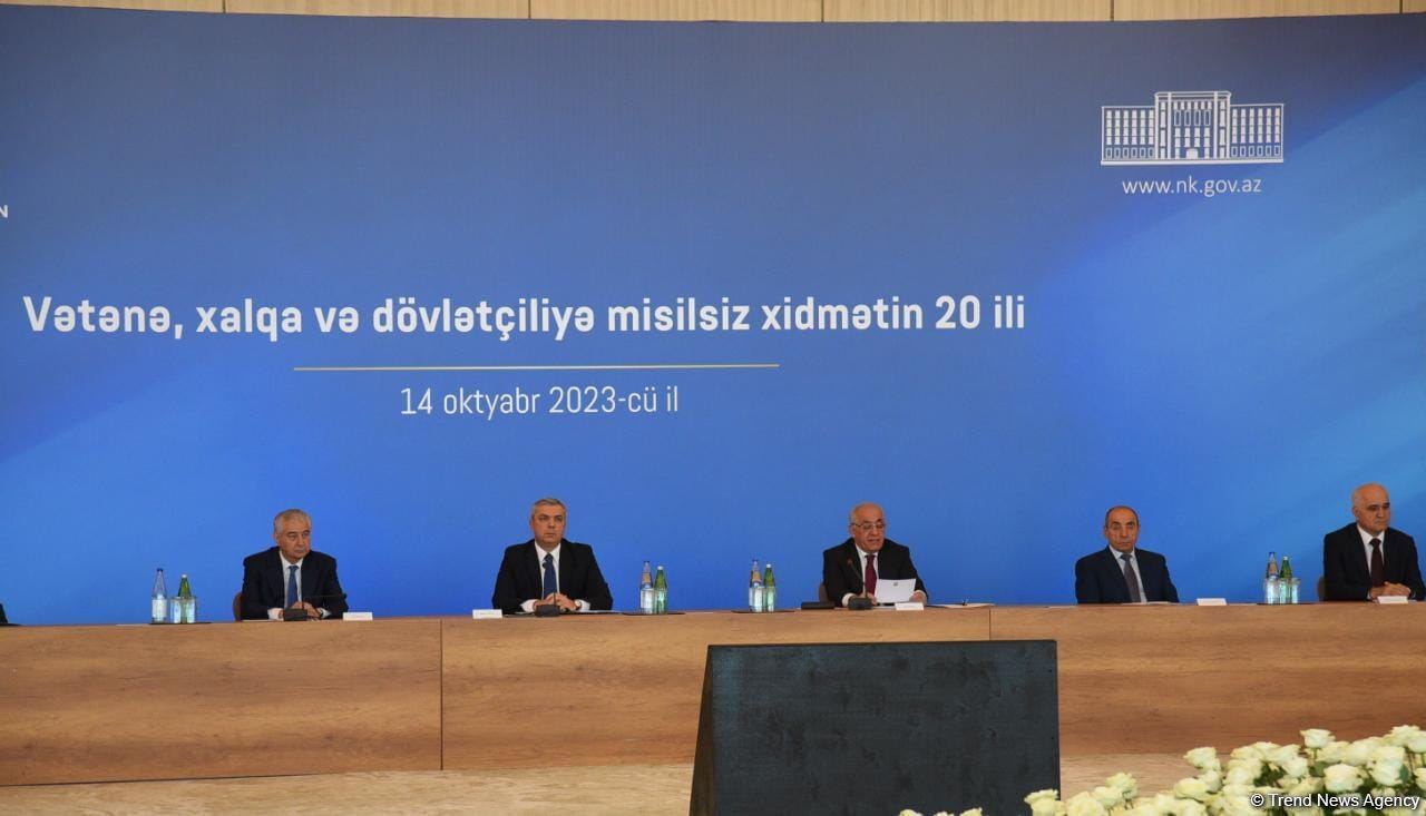Bakıda "Vətənə, xalqa və dövlətçiliyə misilsiz xidmətin 20 ili" mövzusunda konfrans keçirilib (FOTO) (YENİLƏNİB)