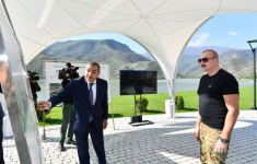 Prezident İlham Əliyev Suqovuşan qəsəbəsində istirahət parkının açılışında iştirak edib (FOTO/VİDEO) (YENİLƏNİB)