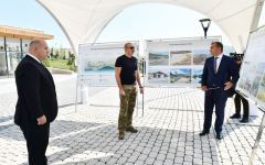 Prezident İlham Əliyev Suqovuşan qəsəbəsində istirahət parkının açılışında iştirak edib (FOTO/VİDEO) (YENİLƏNİB)