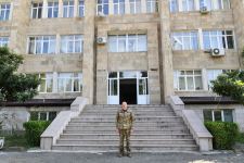 Prezident İlham Əliyev Ağdərə şəhərində Azərbaycan Respublikasının Dövlət Bayrağını ucaldıb (FOTO/VİDEO) (YENİLƏNİB)