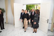 Ersin Tatar Beynəlxalq Türk Mədəniyyəti və İrsi Fondunu ziyarət edib (FOTO)