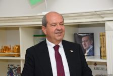 Ersin Tatar Beynəlxalq Türk Mədəniyyəti və İrsi Fondunu ziyarət edib (FOTO)
