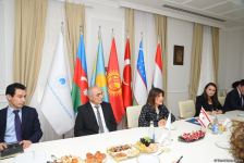 Ersin Tatar Beynəlxalq Türk Mədəniyyəti və İrsi Fondunu ziyarət edib (FOTO)
