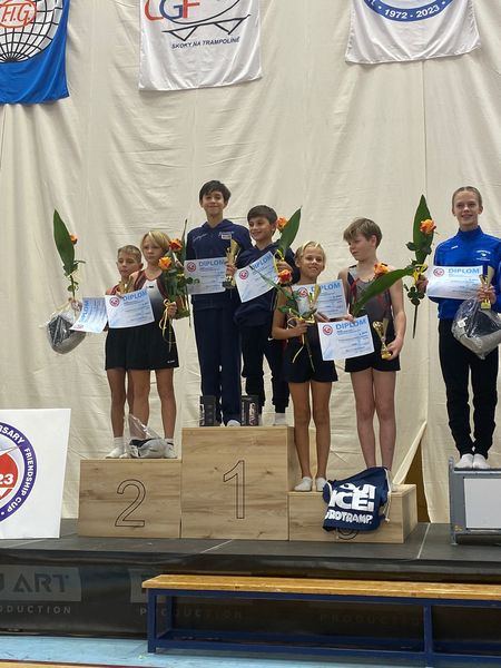 Azərbaycanlı gimnastlar Çexiyada beynəlxalq turnirdə mükafatlar qazanıb (FOTO)