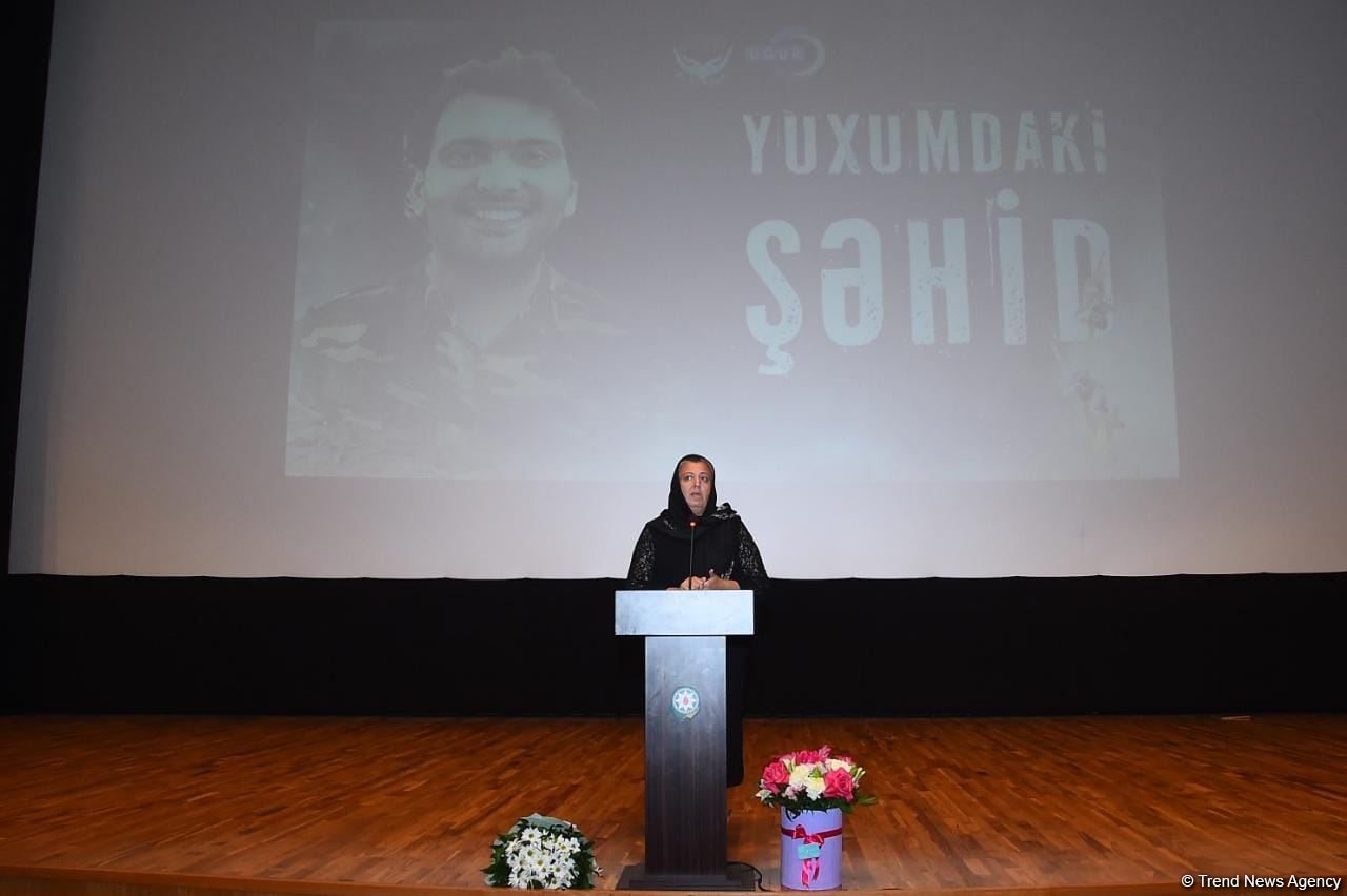Bakıda 27 yaşlı Cavid Həsənovun xatirəsinə həsr olunmuş "Yuxumdakı şəhid" filminin  premyerası keçirilib (FOTO)