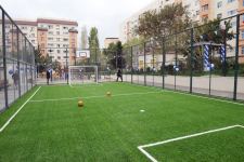 Leyla Əliyevanın iştirakı ilə növbəti “Bizim həyət”in açılışı olub (FOTO)