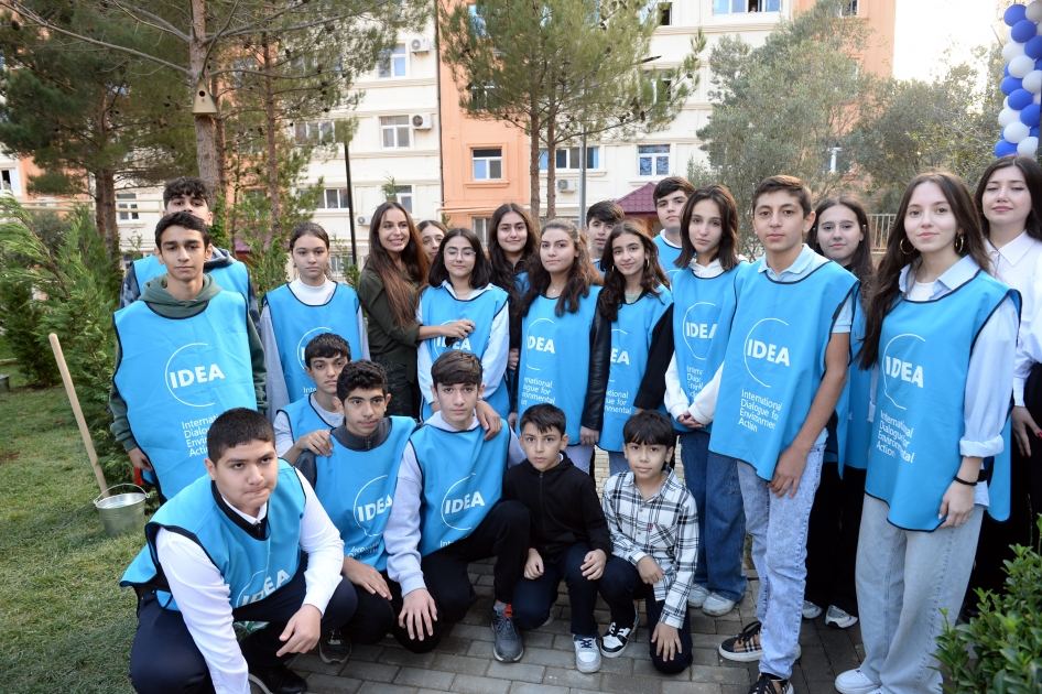Leyla Əliyevanın iştirakı ilə növbəti “Bizim həyət”in açılışı olub (FOTO)