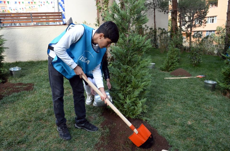 Leyla Əliyevanın iştirakı ilə növbəti “Bizim həyət”in açılışı olub (FOTO)