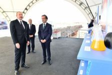 Prezident İlham Əliyev Sumqayıt Kimya Sənaye Parkında yeni müəssisələrin açılış və təməlqoyma mərasimlərində iştirak edib (FOTO/VİDEO) (YENİLƏNİB)