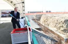 Prezident İlham Əliyev Sumqayıt Kimya Sənaye Parkında yeni müəssisələrin açılış və təməlqoyma mərasimlərində iştirak edib (FOTO/VİDEO) (YENİLƏNİB)