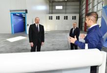 Prezident İlham Əliyev Sumqayıt Kimya Sənaye Parkında yeni müəssisələrin açılış və təməlqoyma mərasimlərində iştirak edib (FOTO/VİDEO) (YENİLƏNİB)