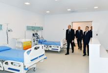 Prezident İlham Əliyev 2 saylı Sumqayıt Şəhər Xəstəxanasının yeni binasının açılışında iştirak edib  (YENİLƏNİB) (FOTO/VİDEO)