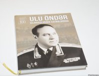 “Ulu Öndər silahdaşlarının xatirələrində" adlı kitab ictimaiyyətə təqdim olunub (FOTO)