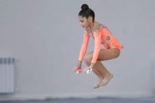 Qubada bədii gimnastika üzrə 28-ci Azərbaycan Birinciliyi üzrə yarışlara start verilib (FOTO)