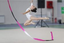 Qubada bədii gimnastika üzrə 28-ci Azərbaycan Birinciliyi üzrə yarışlara start verilib (FOTO)