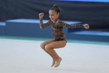 Qubada bədii gimnastika üzrə 28-ci Azərbaycan Birinciliyi üzrə yarışlara start verilib (FOTO)