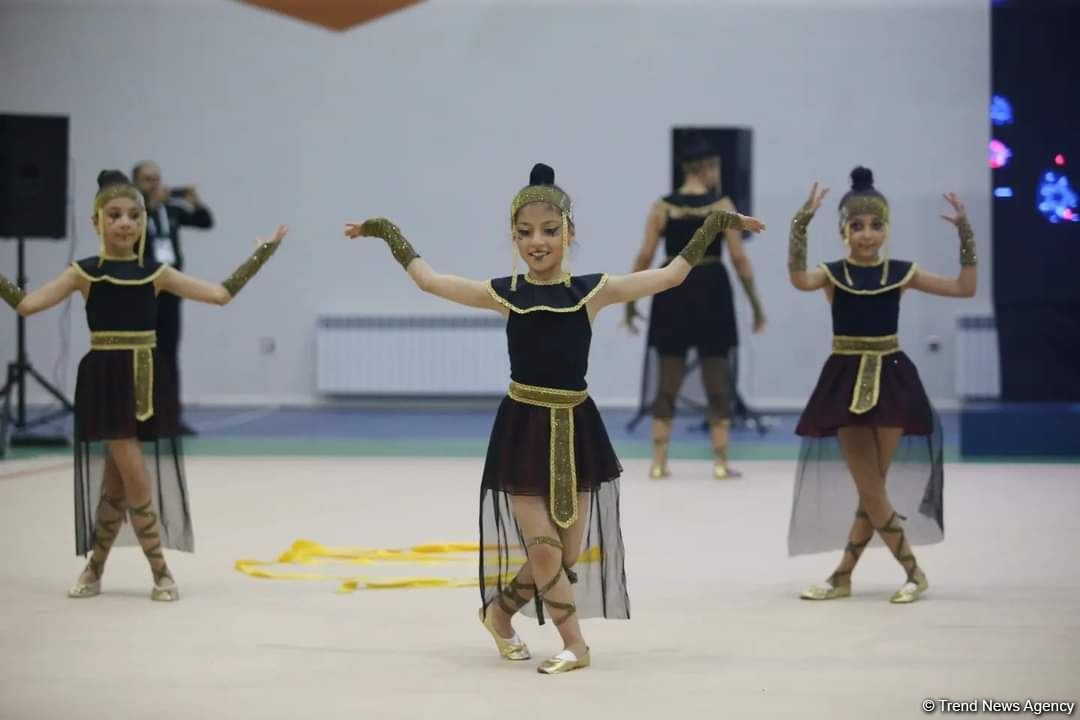 Qubada bədii gimnastika üzrə 28-ci Azərbaycan birinciliyinin təntənəli açılışı olub (FOTO)