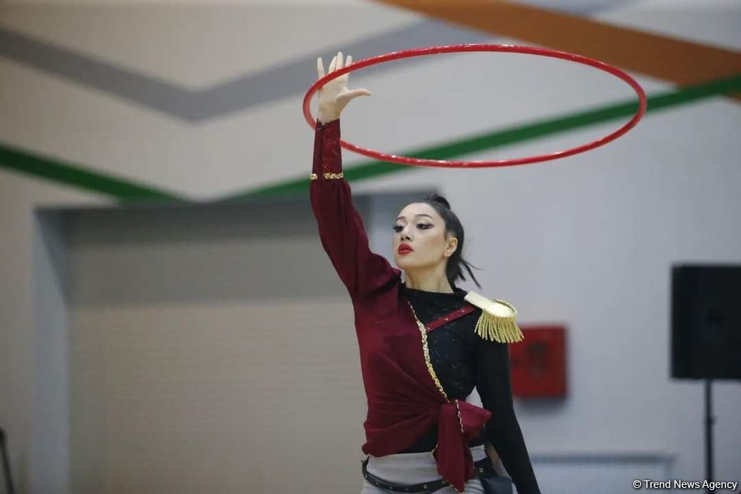Qubada bədii gimnastika üzrə 28-ci Azərbaycan birinciliyinin təntənəli açılışı olub (FOTO)
