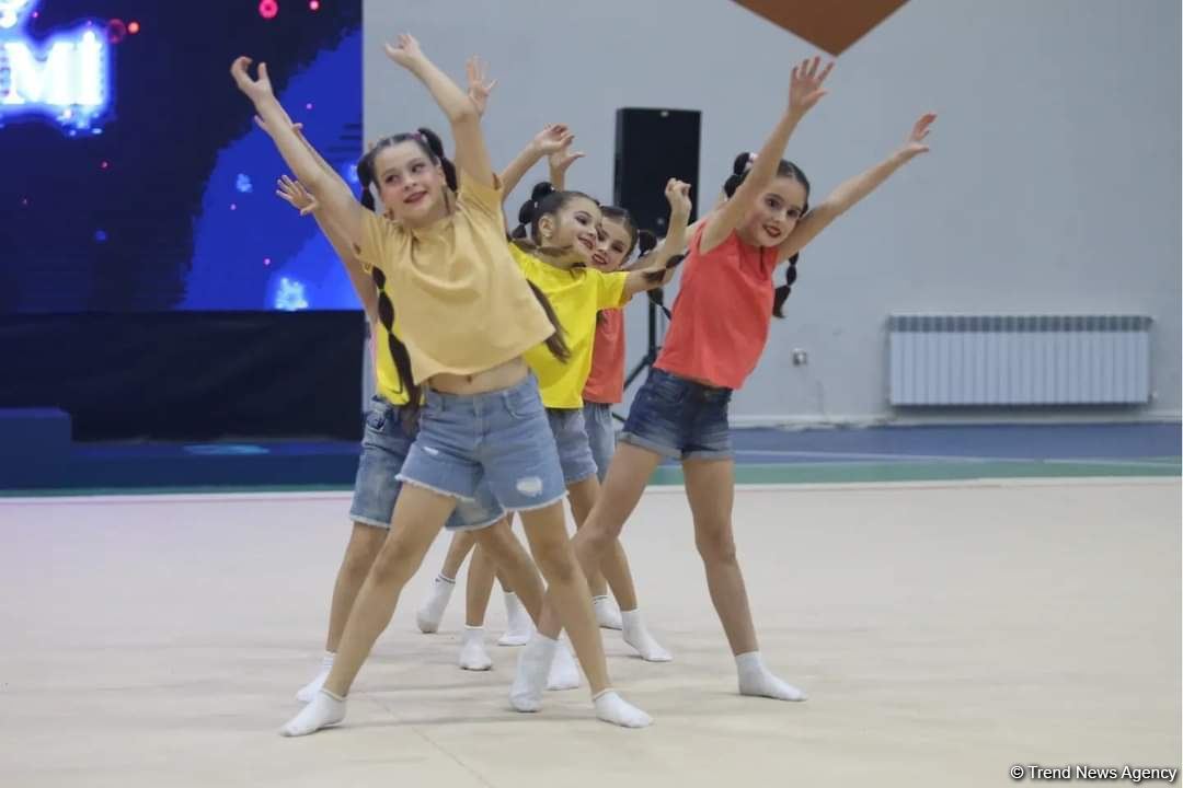 Qubada bədii gimnastika üzrə 28-ci Azərbaycan birinciliyinin təntənəli açılışı olub (FOTO)