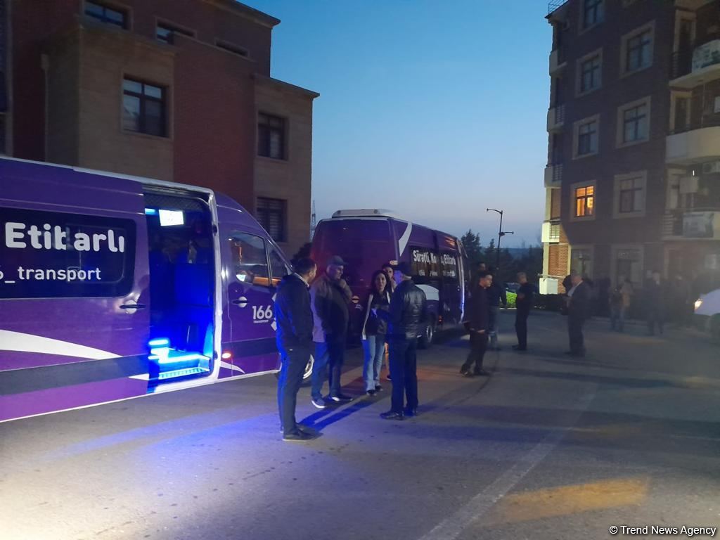 Daha 127 nəfər doğma Ağalıya yola salınıb (FOTO/VİDEO)
