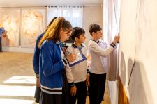 YARAT “İncə müşahidələr” adlı səyyar qrup sərgisini İvanovka kəndində təqdim edib (FOTO)