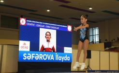 Aerobika və akrobatika gimnastikası üzrə Azərbaycan çempionatı və Bakı birinciliklərinin yarışlarına start verilib (FOTO)