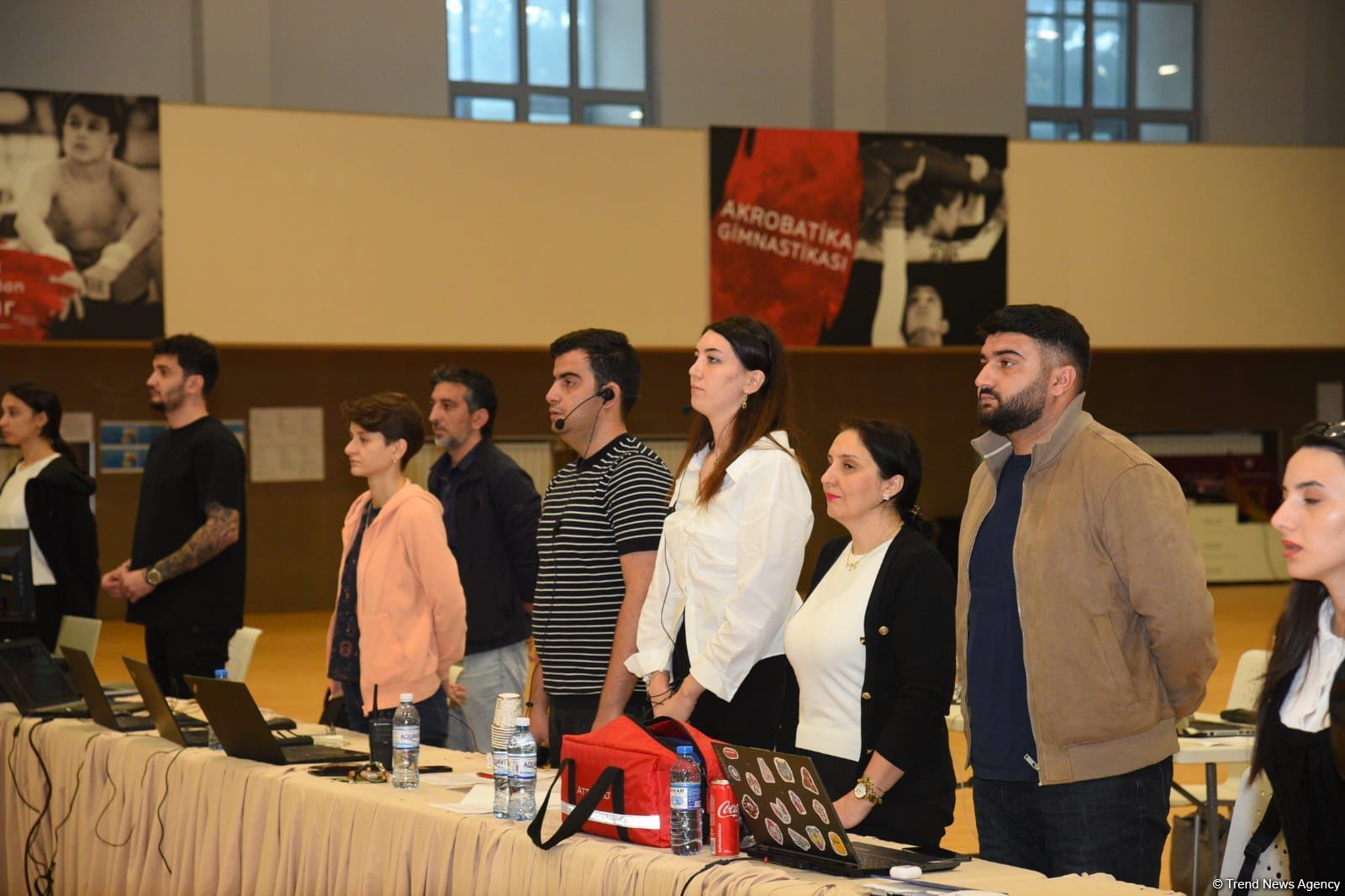 Aerobika və akrobatika gimnastikası üzrə Azərbaycan çempionatı və Bakı birinciliklərinin yarışlarına start verilib (FOTO)