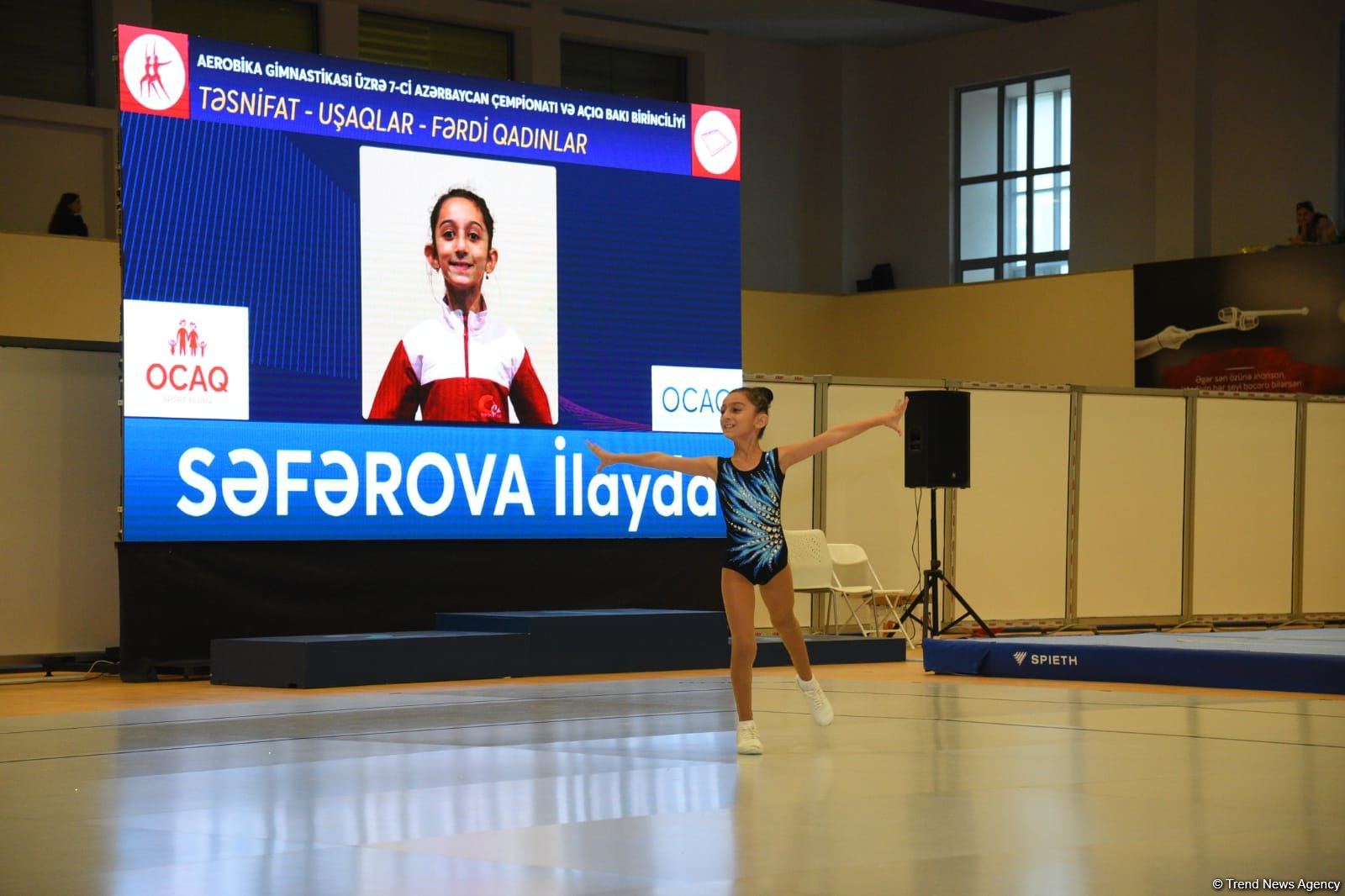 Aerobika və akrobatika gimnastikası üzrə Azərbaycan çempionatı və Bakı birinciliklərinin yarışlarına start verilib (FOTO)