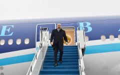 Prezident İlham Əliyev Qazaxıstana səfərə gəlib (FOTO/VİDEO)