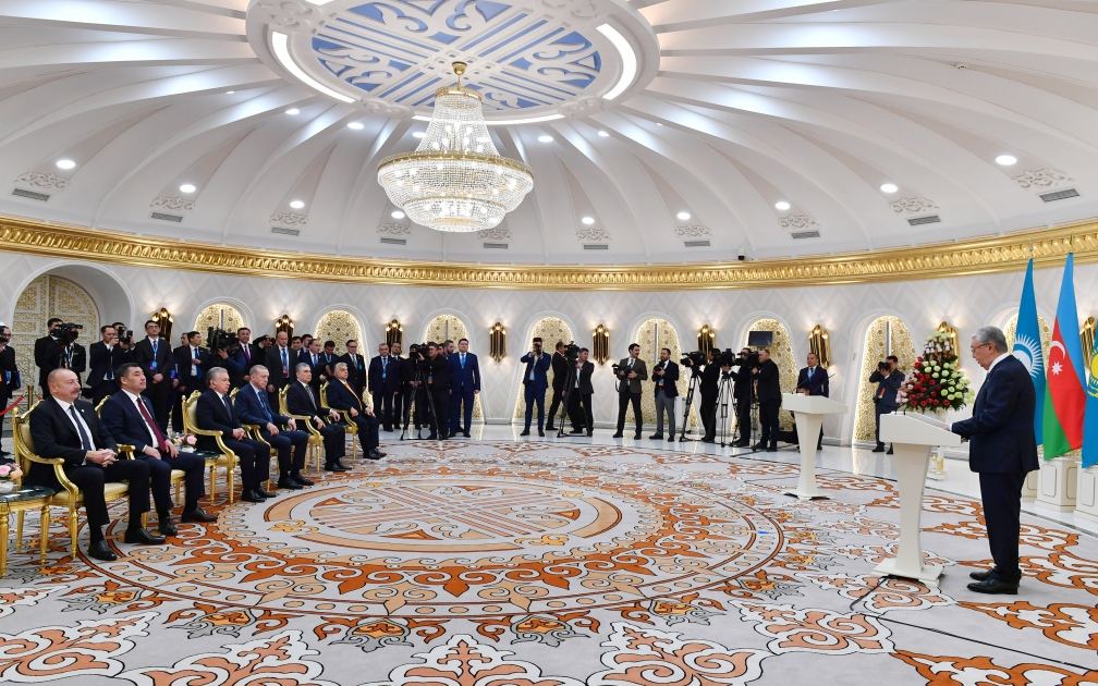 Prezident İlham Əliyev Astanada TDT dövlət başçılarının Zirvə Toplantısında iştirak edib (FOTO/VİDEO) (YENİLƏNİB)
