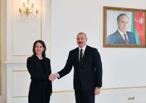 Prezident İlham Əliyev Almaniyanın xarici işlər nazirini qəbul edib (FOTO/VİDEO) (YENİLƏNİB)