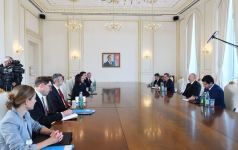 Prezident İlham Əliyev Almaniyanın xarici işlər nazirini qəbul edib (FOTO/VİDEO) (YENİLƏNİB)