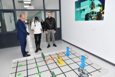 Prezident İlham Əliyev və Birinci xanım Mehriban Əliyeva Şuşa şəhəri 1 nömrəli tam orta məktəbin açılışında iştirak ediblər (FOTO) (YENİLƏNİB)