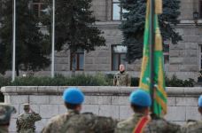 Prezident İlham Əliyev və Birinci xanım Mehriban Əliyeva Xankəndidə hərbi paradda iştirak ediblər (FOTO/VİDEO) (YENİLƏNİB)