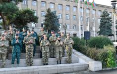 Prezident İlham Əliyev və Birinci xanım Mehriban Əliyeva Xankəndidə hərbi paradda iştirak ediblər (FOTO/VİDEO) (YENİLƏNİB)