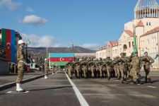 Prezident İlham Əliyev və Birinci xanım Mehriban Əliyeva Xankəndidə hərbi paradda iştirak ediblər (FOTO/VİDEO) (YENİLƏNİB)