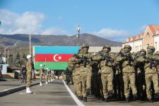 Prezident İlham Əliyev və Birinci xanım Mehriban Əliyeva Xankəndidə hərbi paradda iştirak ediblər (FOTO/VİDEO) (YENİLƏNİB)