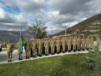Laçında Zəfər günü ilə bağlı yürüş keçirilib (FOTO)